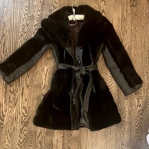 Leather & Fur Coat